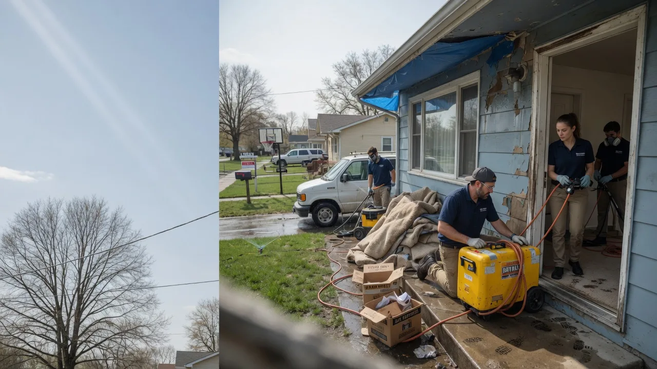 Basement Flood Cleanup in Meadow Bridge, WV near me